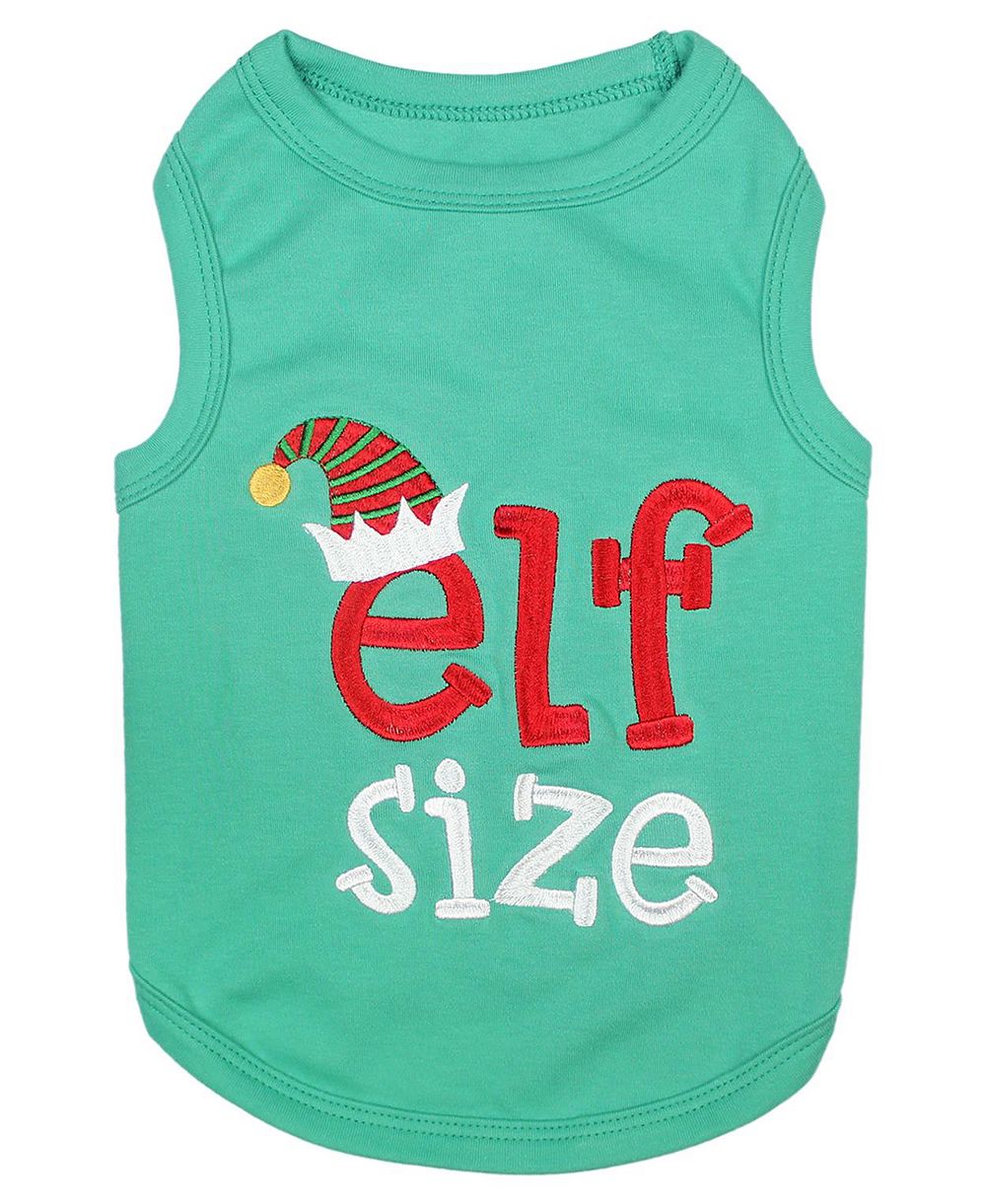 T-Shirt Parisian Pet Elf Size Holiday для собак