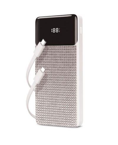 Повербанк Gabba Goods с ЖК-дисплеем, 10000 мАч, совместим со смартфонами