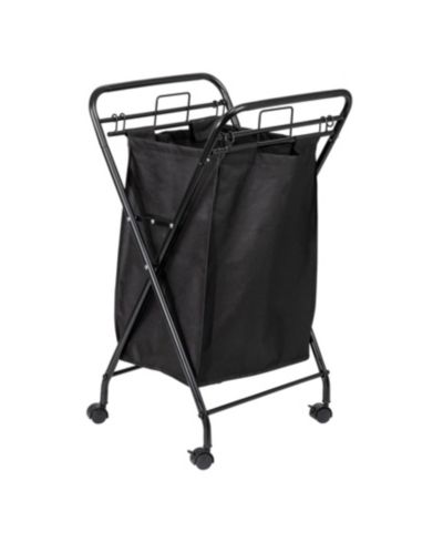 Household Essentials Rolling 2 Load Capacity Laundry Hamper