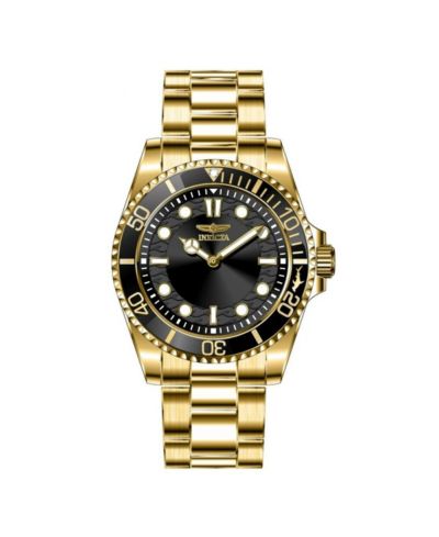 Invicta Мужские часы 49701 Pro Diver Quartz PC20S с черным циферблатом