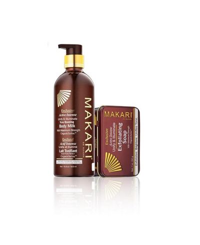Makari Exclusive Toning Milk & Soap - Skin Care Kit