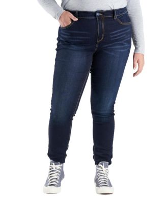 SLINK Jeans Women's Denim High Rise Skinny in 31" inseam - Carolyn