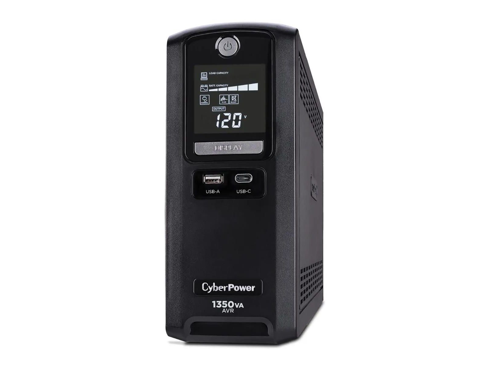 CyberPower CST135UC 1350VA симулированная синусоида ЖКД система бесперебойного питания UPS