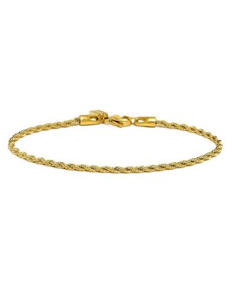 Vincero Мужской плетеный браслет с золотой цепью толщиной 2.5mm