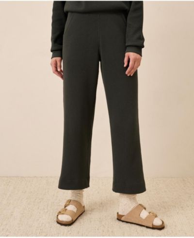 Pact Women's Thermal Waffle Wide Leg Pant