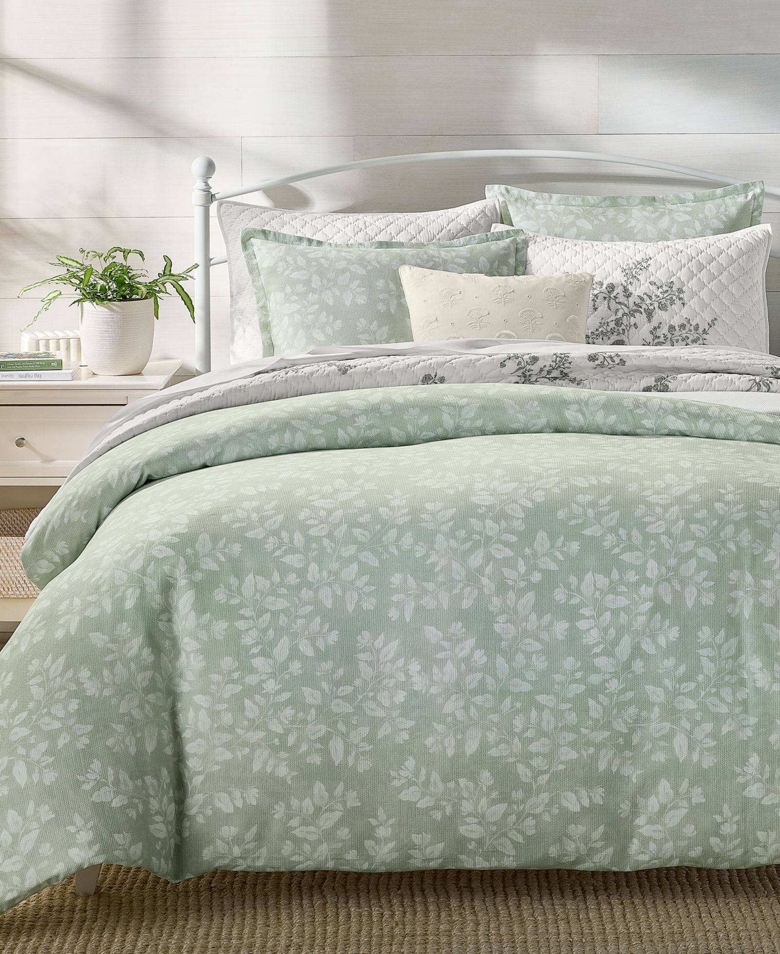 Charter Club Willow Print 3-Pc. Comforter Set, Full/Queen