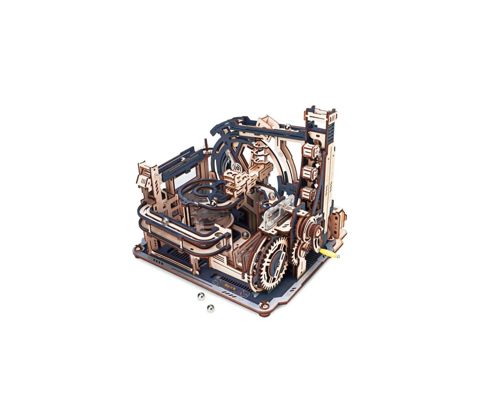 Flash Popup пазл 3D Moving Gears, Marble SpacePort, 472 pcs