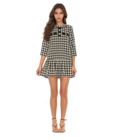 Bw houndstooth