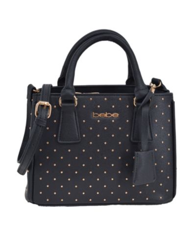 Bebe Women's Sagan Studded Small Satchel Bag