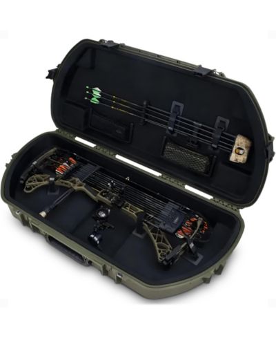 SKB Hard Protective Storage Case, Archery Bow and Arrow iSeries Shaped Case, Green