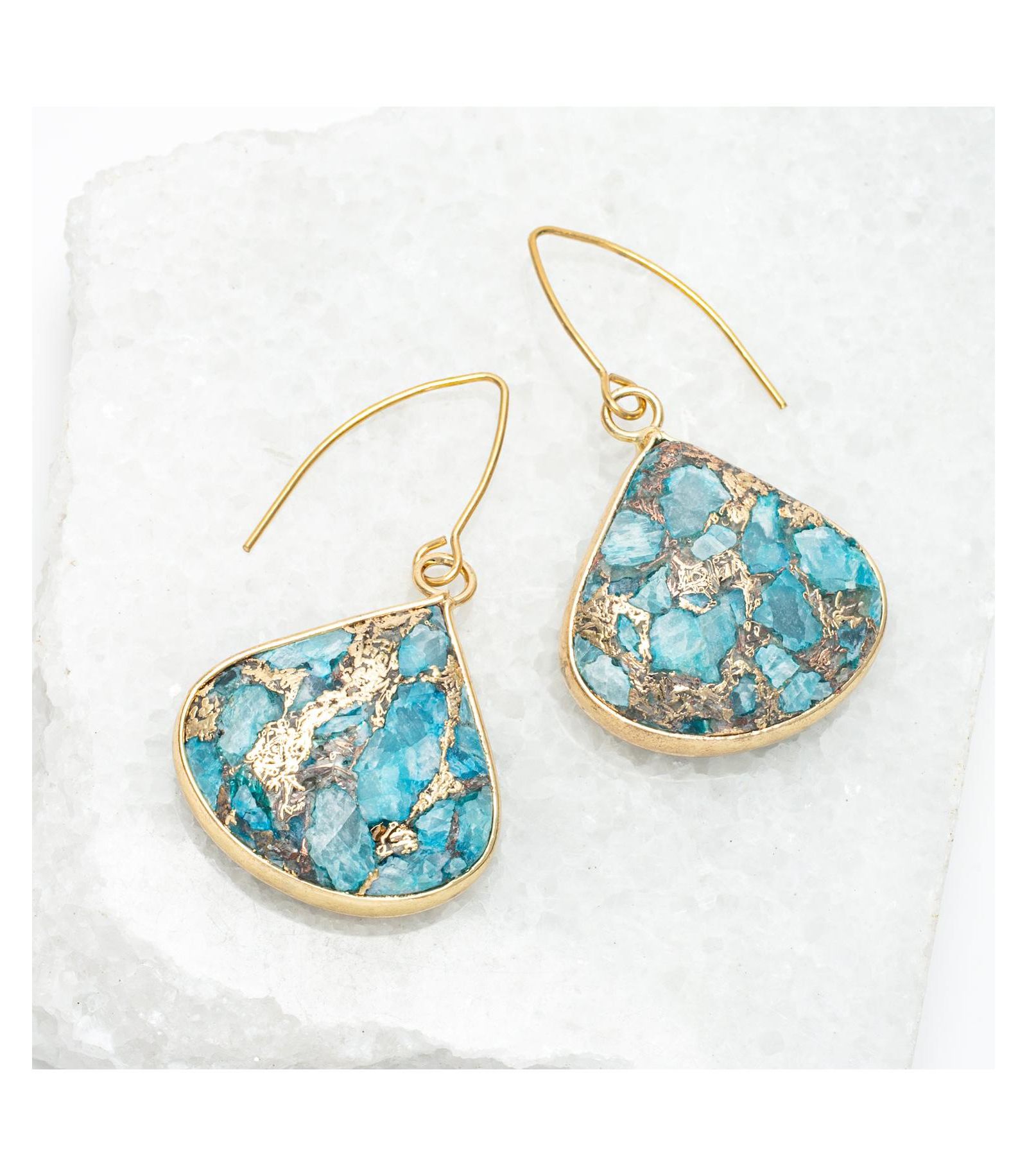 Серьги Starfish Project Emperor Stone Blossom Earrings