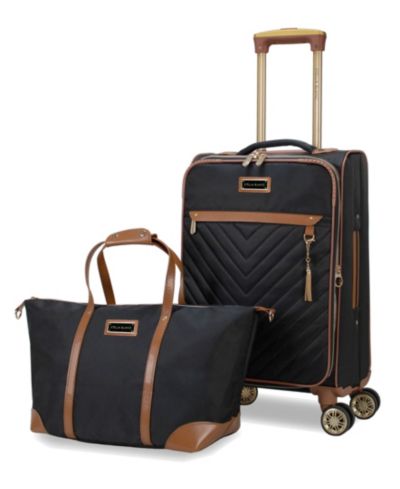 STELLA BLANC Belle 2-Pc. Softside Expandable Carry-On and Tote Set