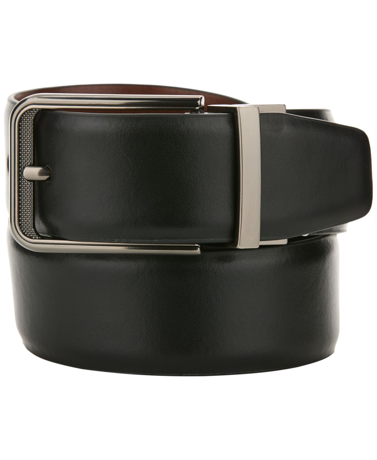 Perry Ellis Portfolio Men's Leather Belt