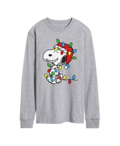 Мужская футболка AIRWAVES Peanuts Snoopy Christmas Lights