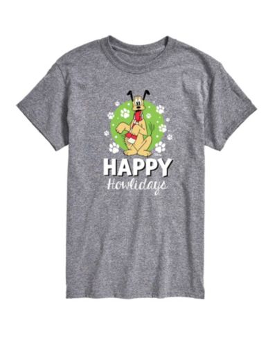 Мужская футболка AIRWAVES Happy Howlidays Pluto с принтом
