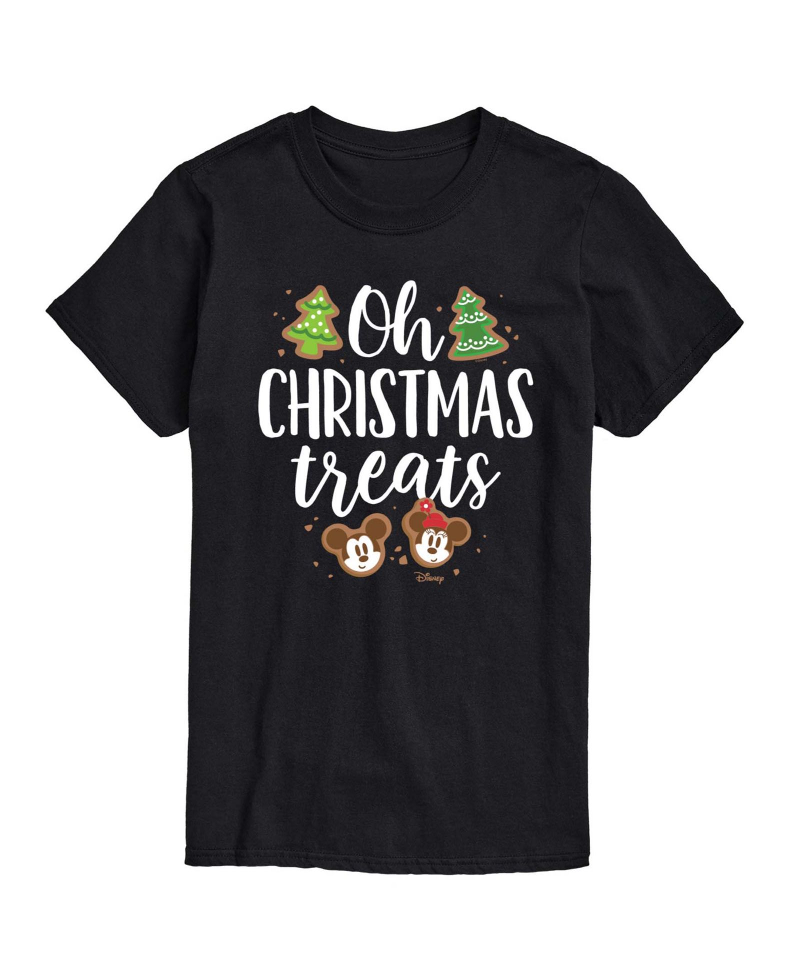 AIRWAVES Men's Disney Oh Christmas Treats Short-Sleeve Graphic T-Shirt
