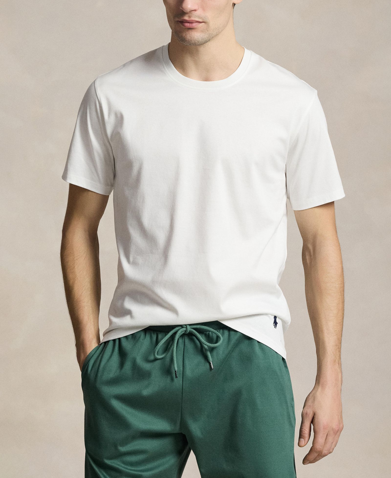 Polo Ralph Lauren Мужская футболка для сна с коротким рукавом