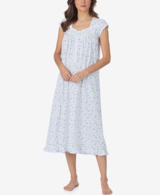 Женская ночная рубашка Eileen West Floral Cap-Sleeve Ballet