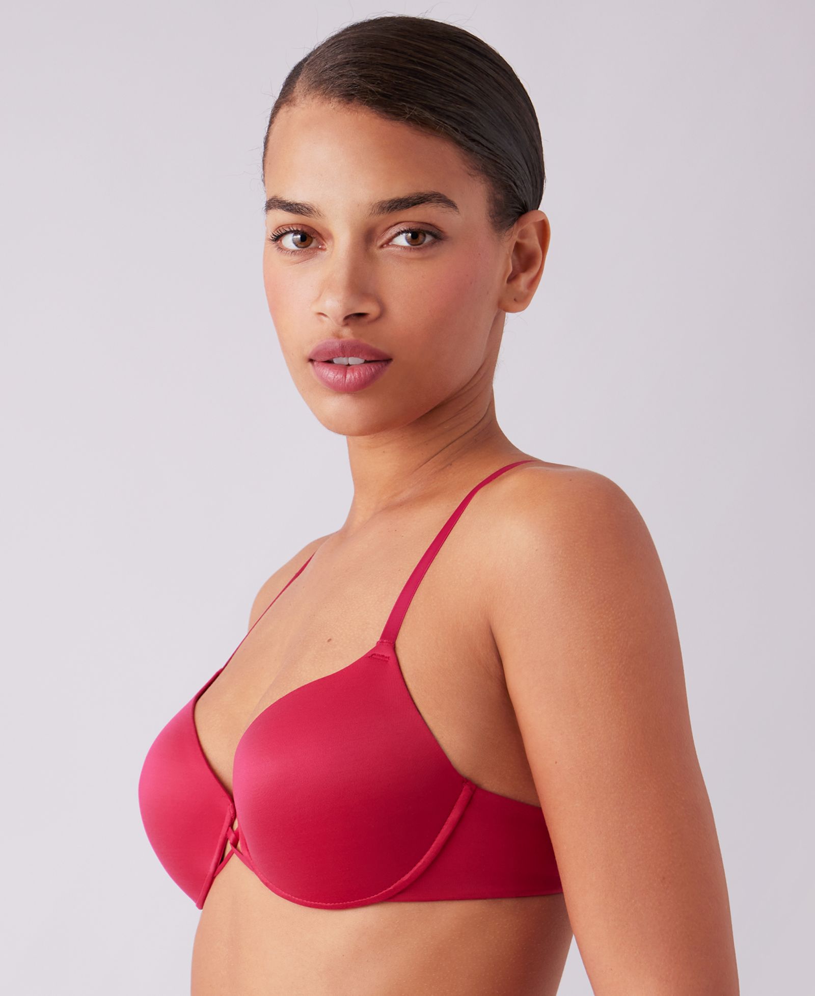 b.tempt'd by Wacoal Женский бюстгальтер с эффектом push-up Undercover Plunge Contour, 953207