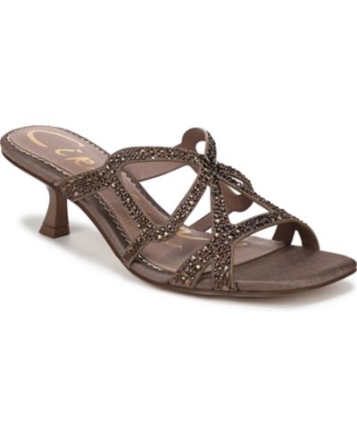 Circus NY by Sam Edelman Women's Justine Rhinestone Butterfly Dress Sandals