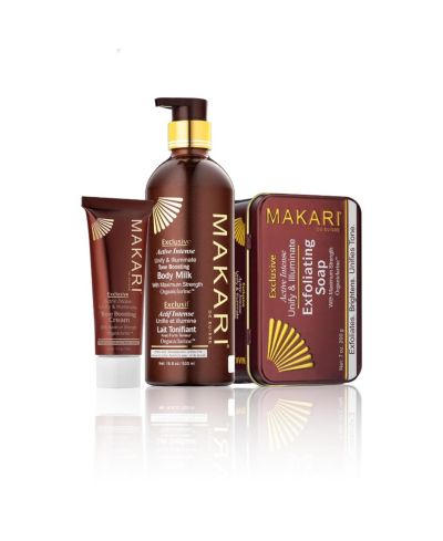 Makari Exclusive Milk, Soap & Cream - Skin Care Set