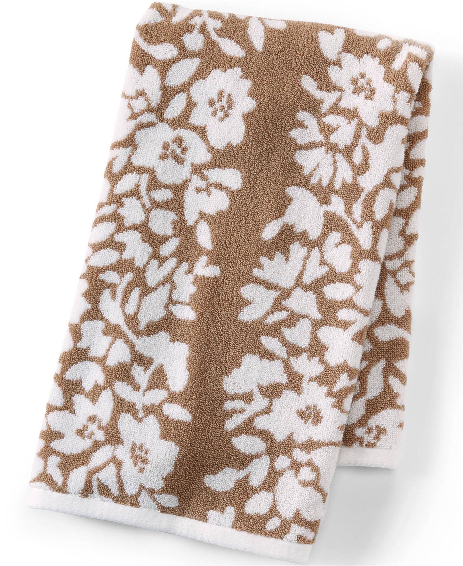 Lands' End Cotton Jacquard Hand Towel