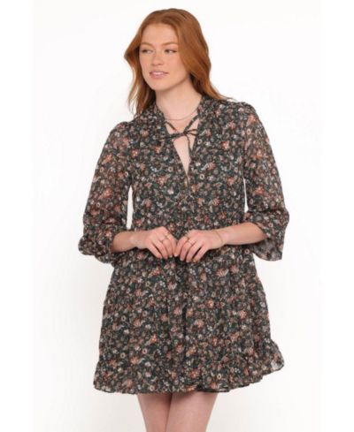 Женское мини-платье Petal and Pup Jinny Long Sleeve