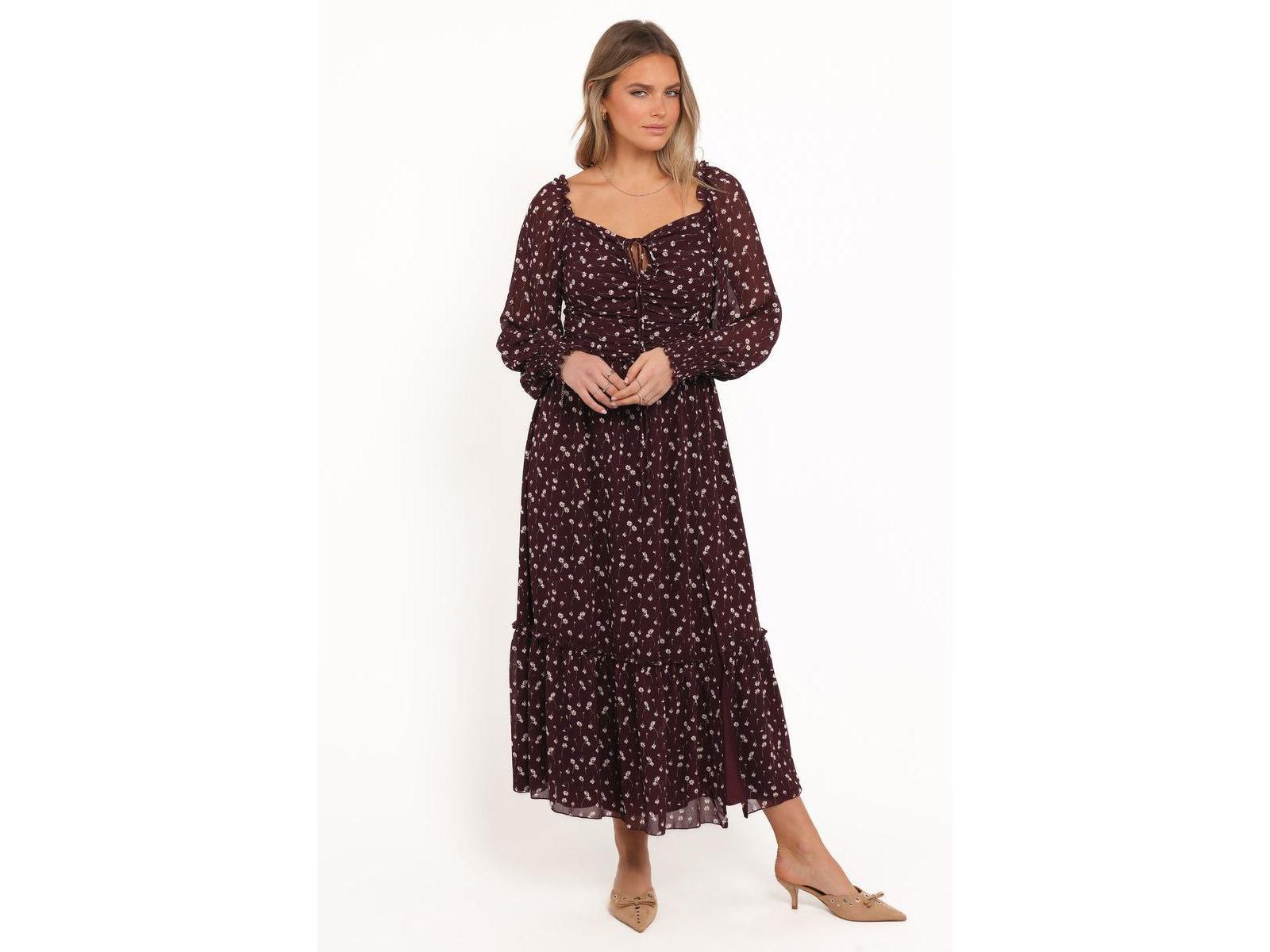 Petal and Pup Women's Keziah Long Sleeve Maxi Dress