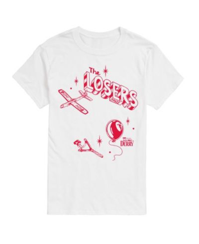 AIRWAVES Мужская футболка с графическим приндио Welcome to Derry The Losers