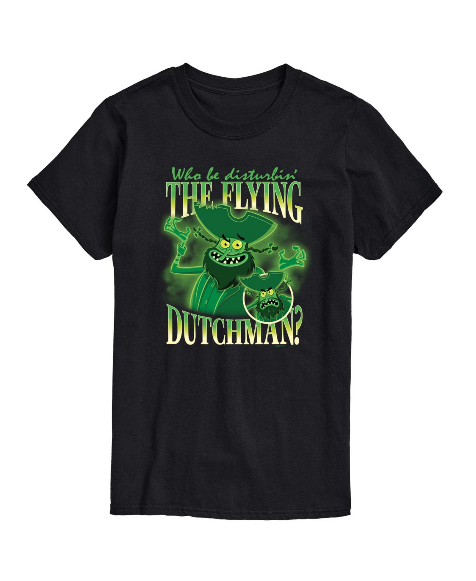 AIRWAVES Men's Search for Squarepants Flying Dutchman Graphic T-Shirt