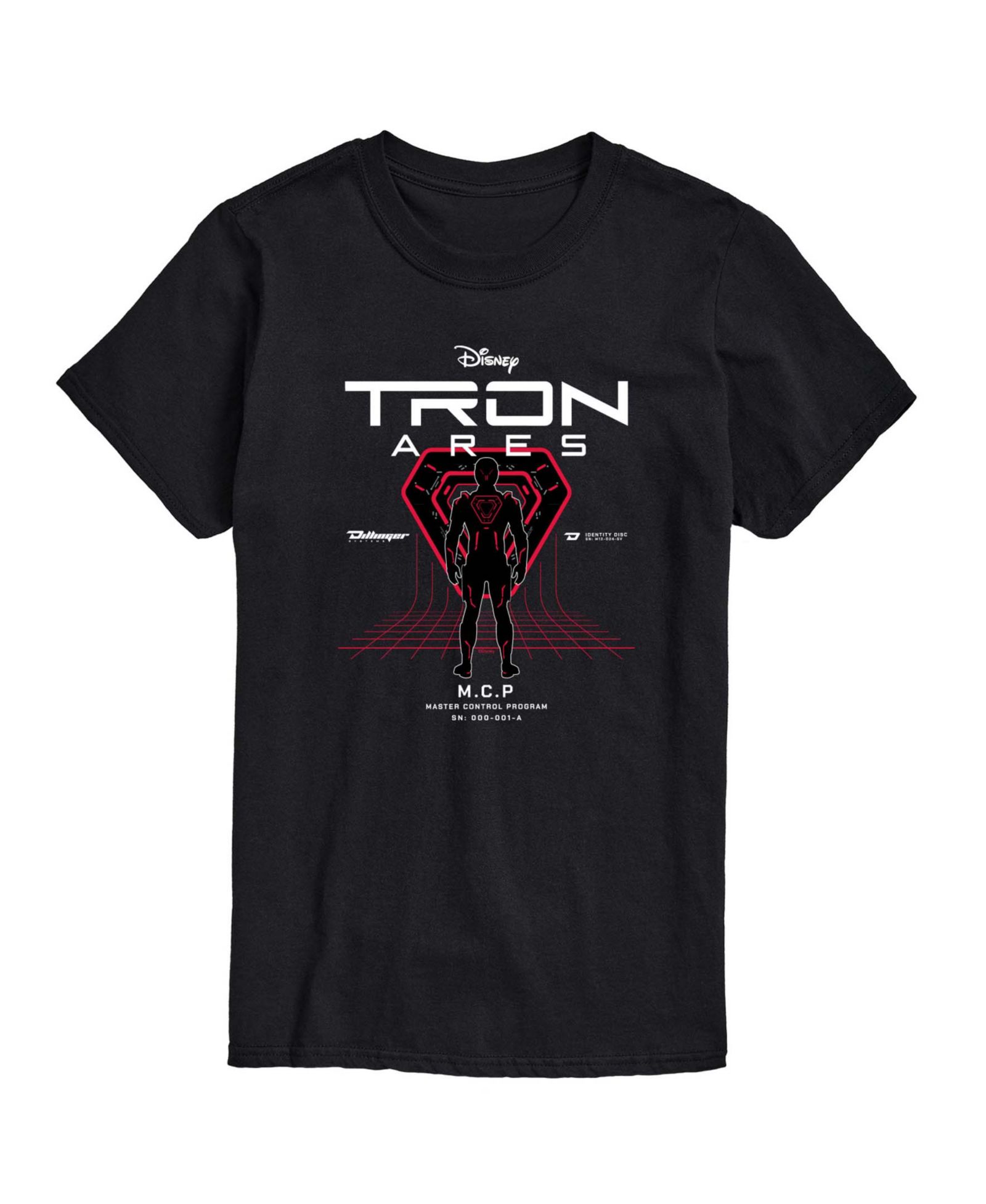 AIRWAVES Men's TRON: Ares Master Control Program Short-Sleeve Graphic T-Shirt
