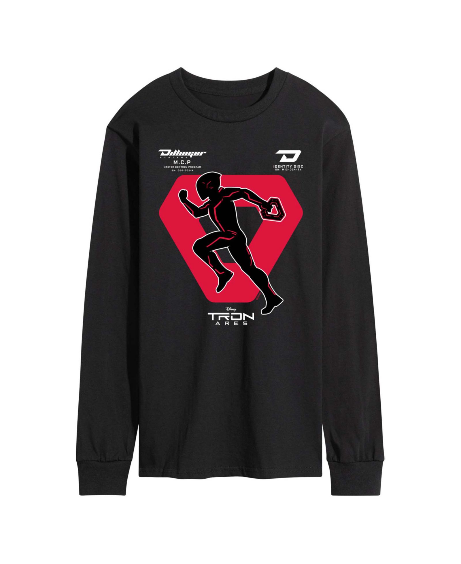 AIRWAVES Men's TRON: Ares Runner Long-Sleeve Graphic T-Shirt