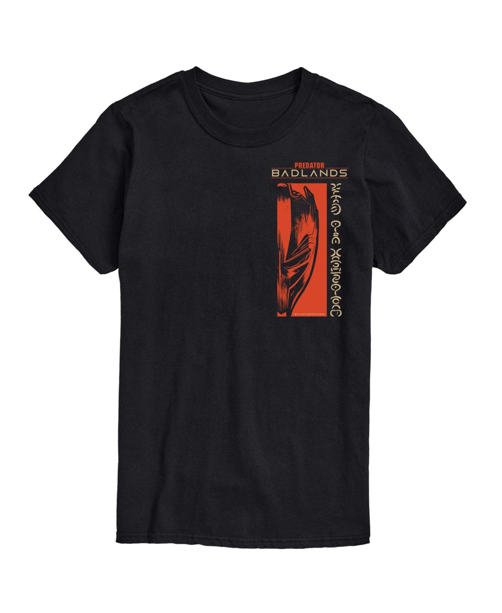 AIRWAVES Men's Predator: Badlands Alien Mask Short-Sleeve Graphic T-Shirt