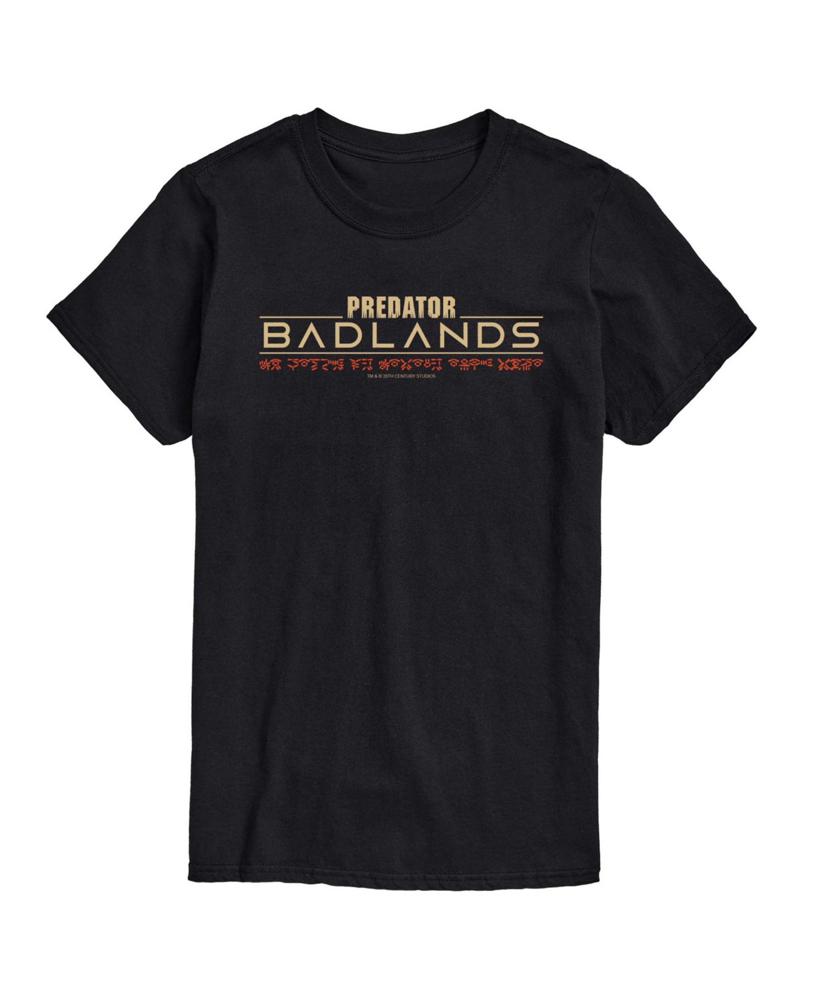 AIRWAVES Men's Predator: Badlands Logo Short-Sleeve Graphic T-Shirt