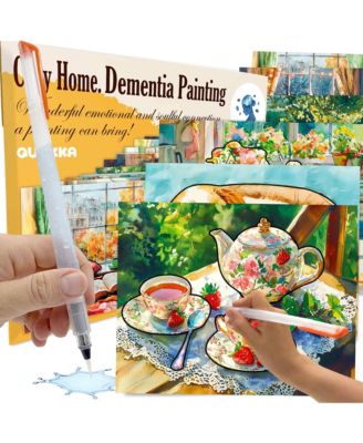 QUOKKA Arts and Crafts Water Painting Dementia Activities for Seniors – Gallery of Greats – Alzheimers Products