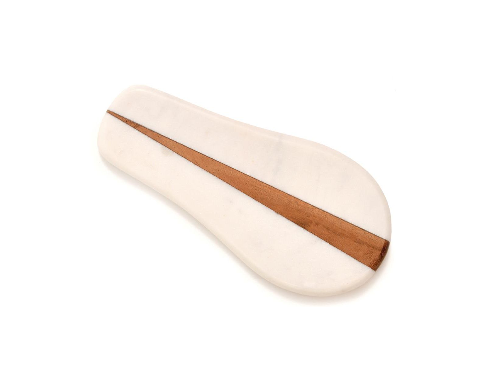 Verve Culture Marble and Wood Spoon Rest