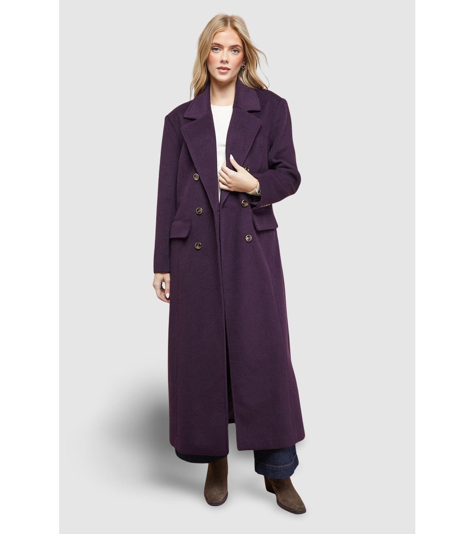 Oasis Women's Maxi Tailored Coat