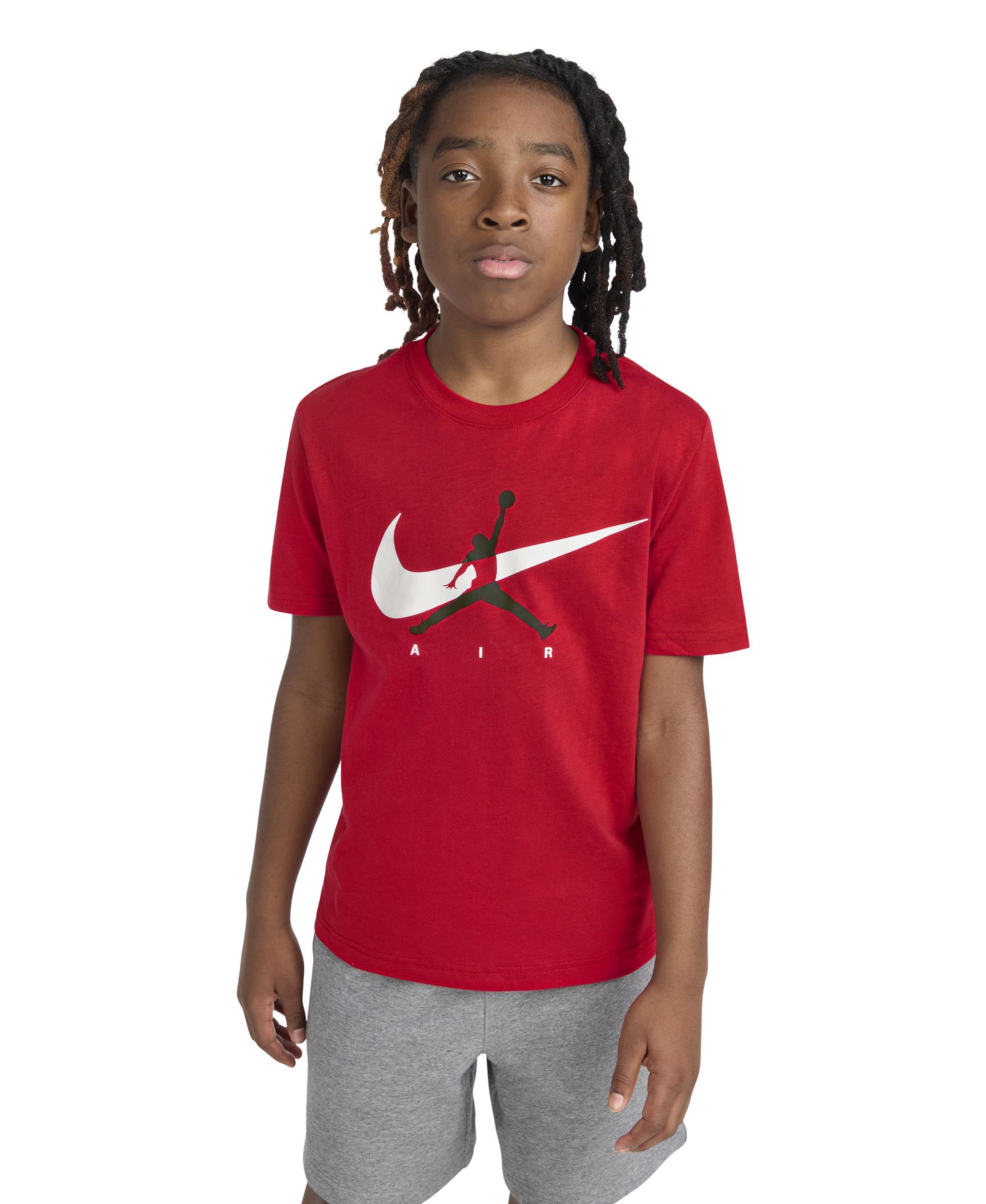 Jordan Детская футболка Jumpman Swoosh с логотипом