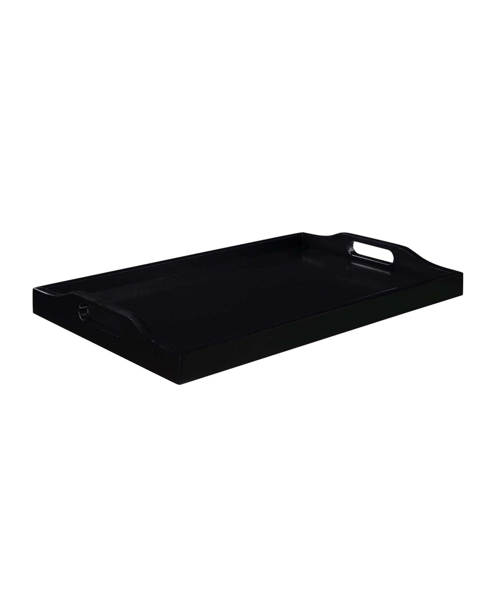 Convenience Concepts 22" Rubberwood Designs2Go Multifunctional Serving Tray