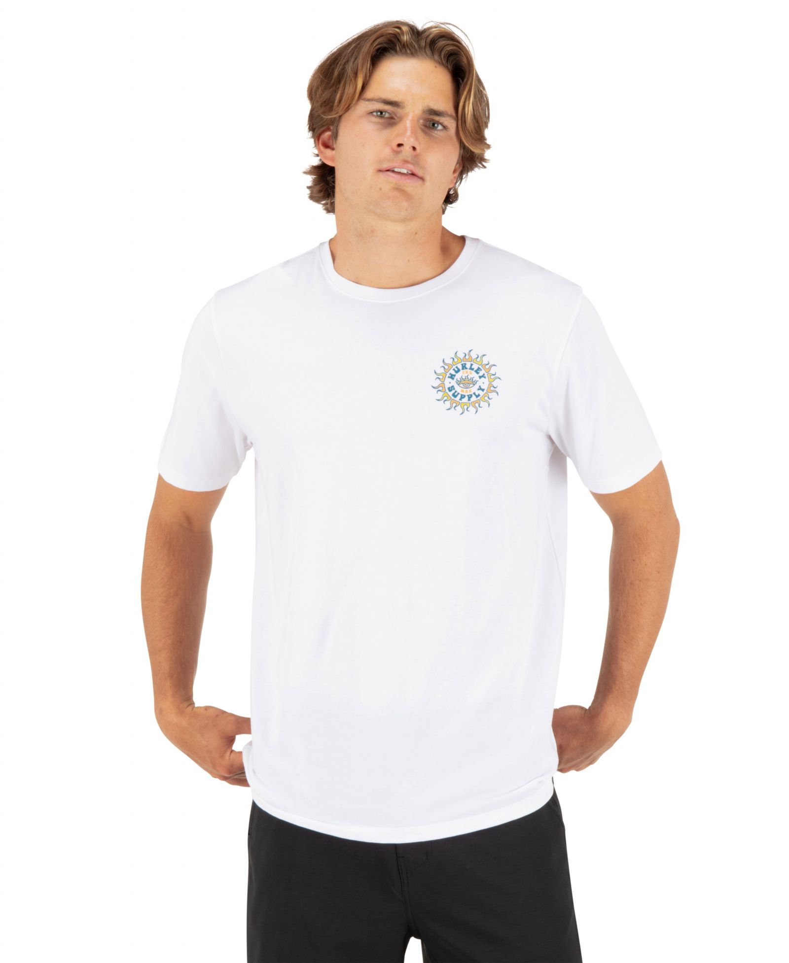 Мужская футболка Hurley Regular-Fit с коротким рукавом