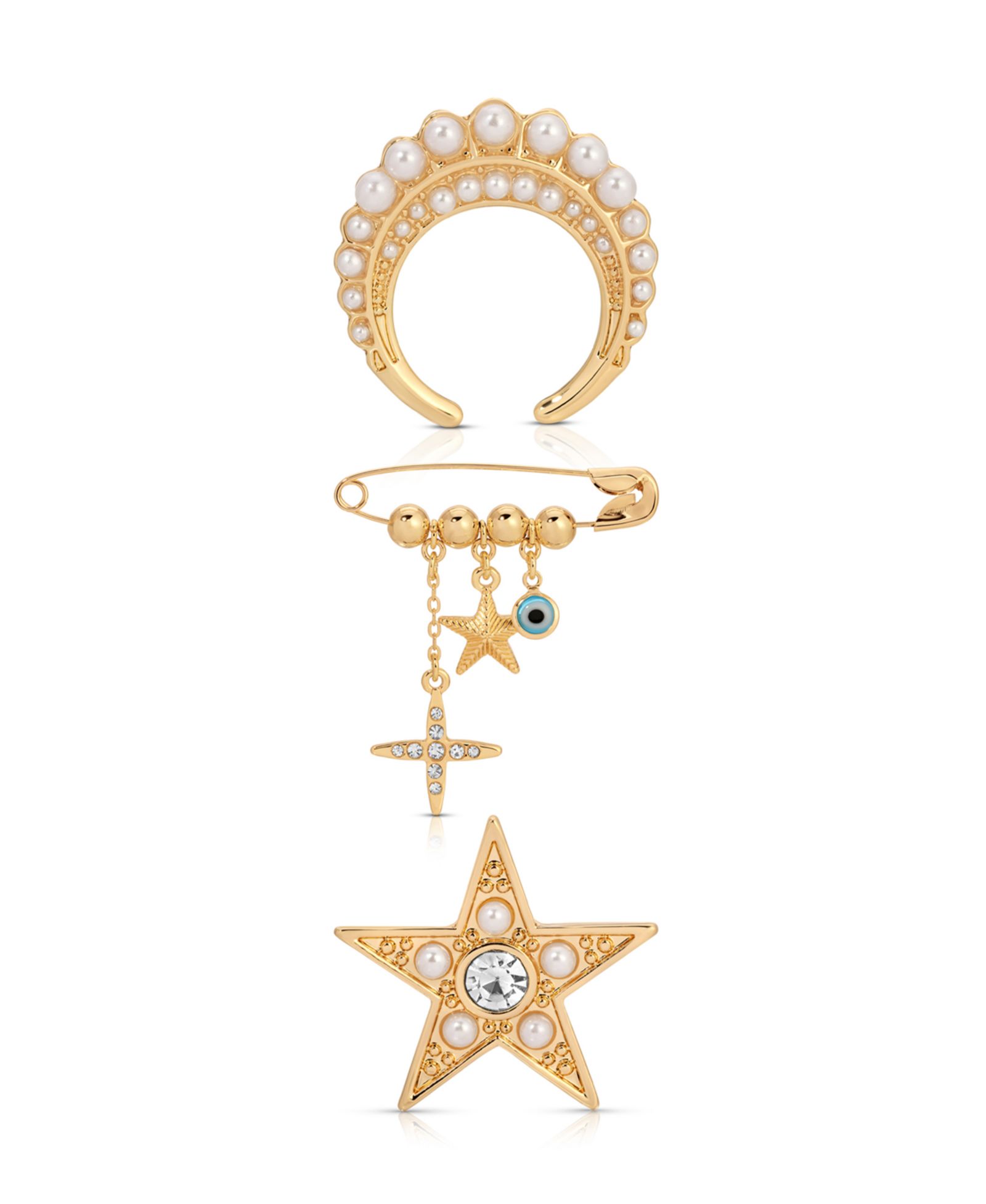 Набор брошей ETTIKA Gold Plated Celestial