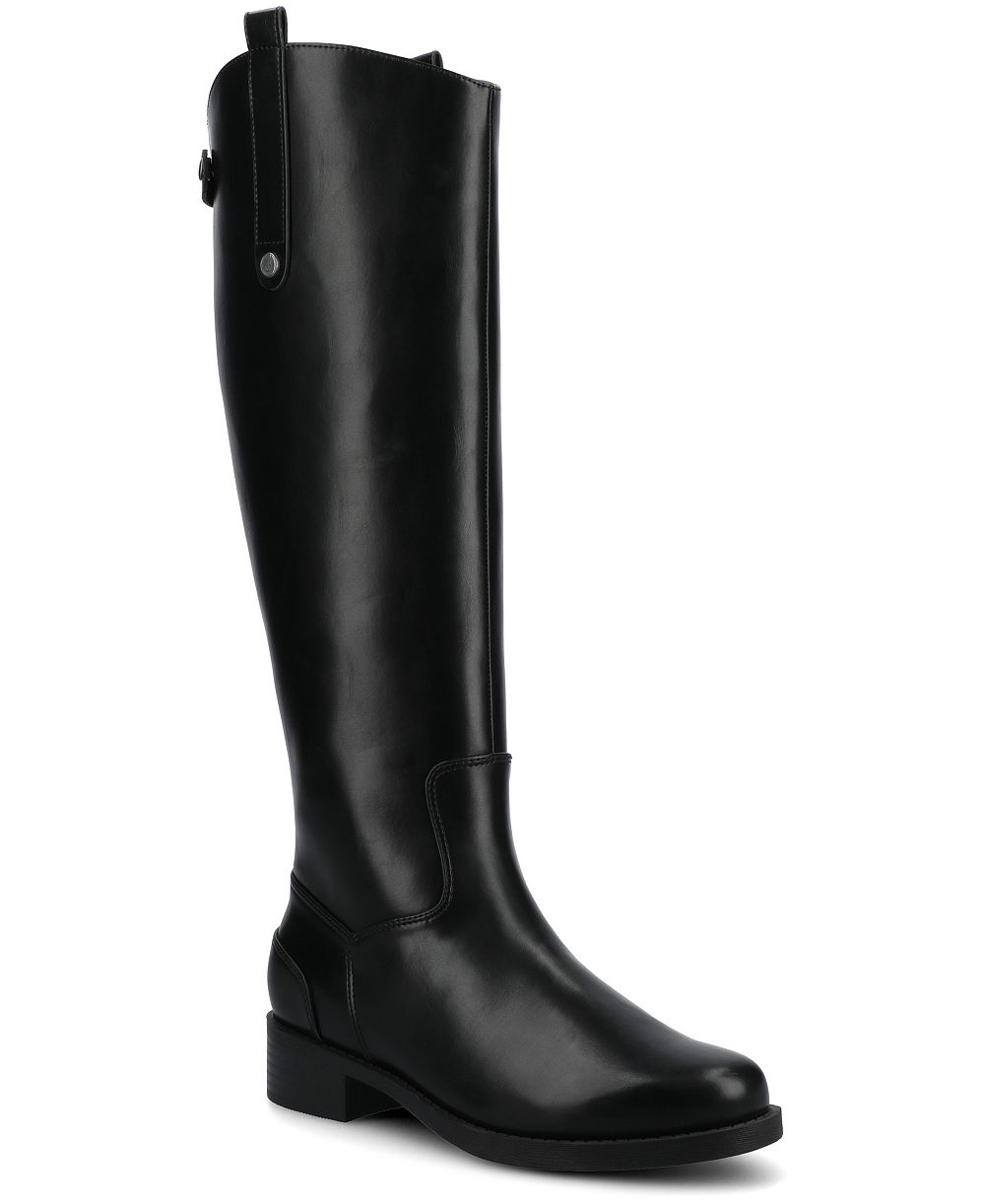 Journee Collection Women's Gema Extra Wide Calf Knee High Riding Boots