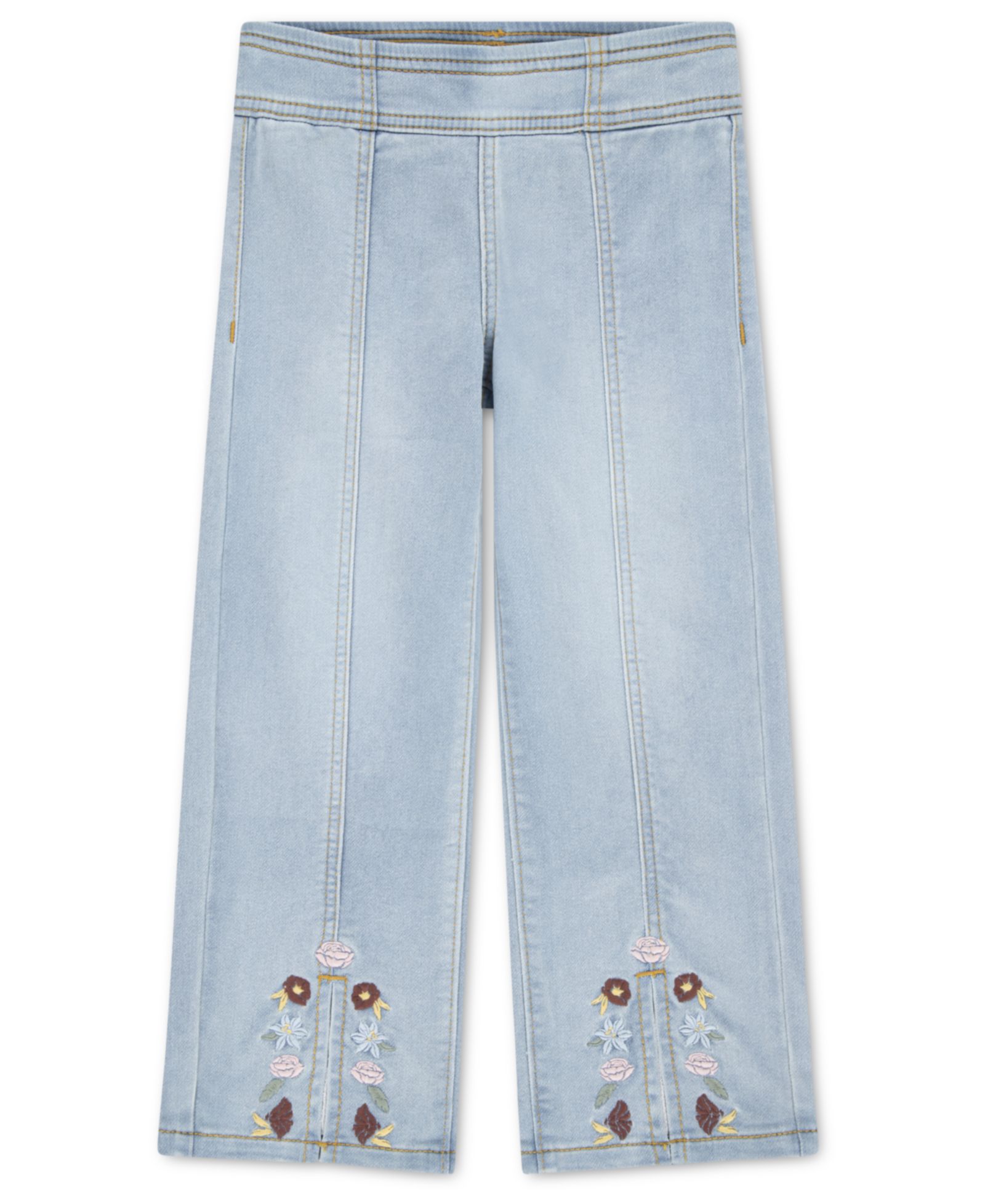 Levi's Baby Girls' Pull-On Wide Dobby Pants