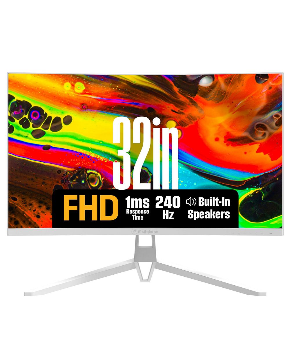 Westinghouse 32" VA 1080p 240Hz Curved Gaming Computer Monitor