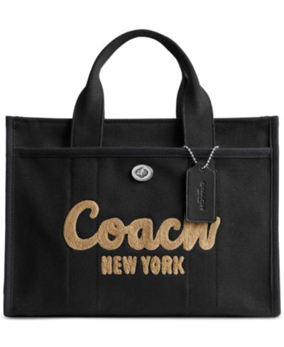 COACH Cargo средняя сумка-тоут из канваса