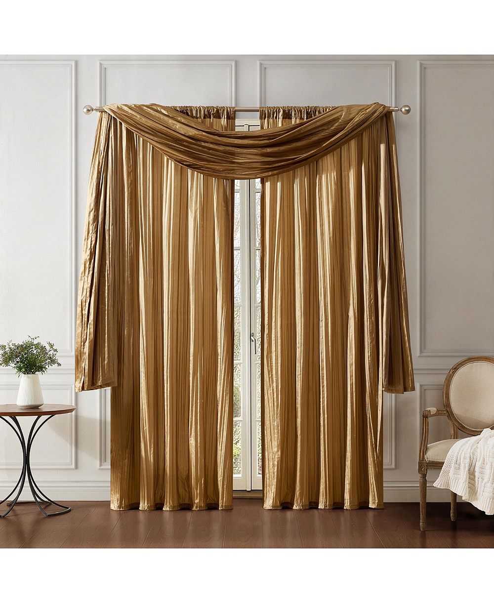 Elrene Home Fashions комплект из штор и занавесок Athena из искусственного шелка