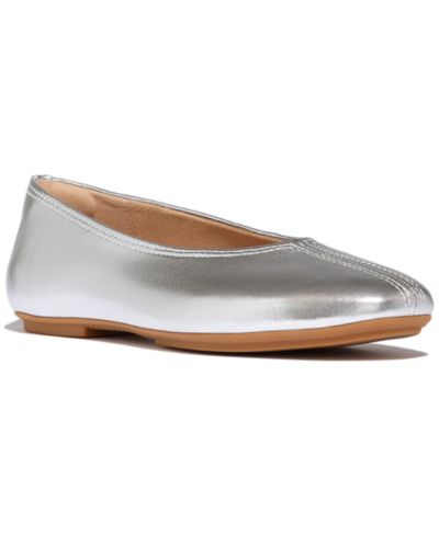 Женские балетки FitFlop Delicato с высоким вырезом