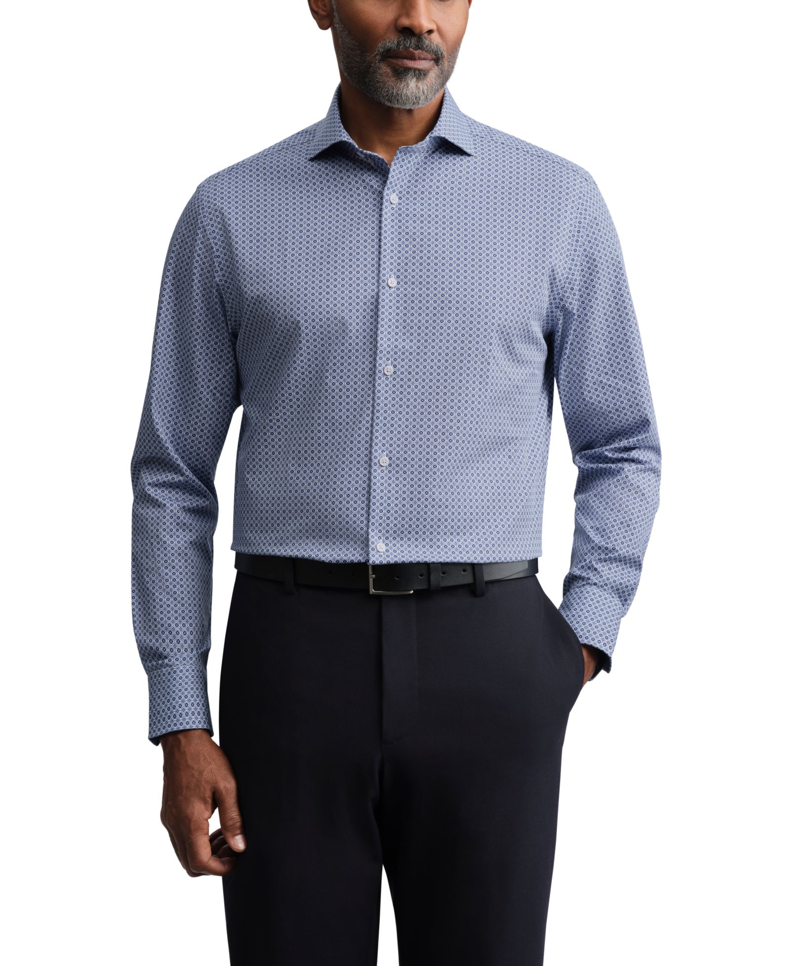 Ted Baker London Мужская рубашка Slim-Fit с эффектом 4-Way Stretch