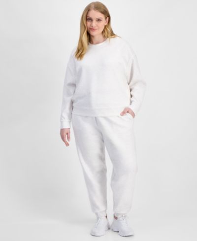 And Now This Plus Size брюки-джоггеры с высокой талией и завязками