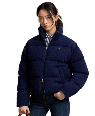 Polo Ralph Lauren Женская пуховая куртка с воротником-стойкой